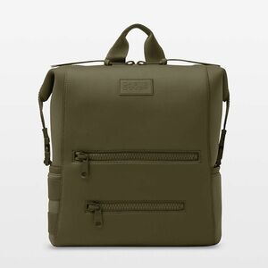 Dagne Dover Diaper Bag - Medium Size Backpack in Dark Moss